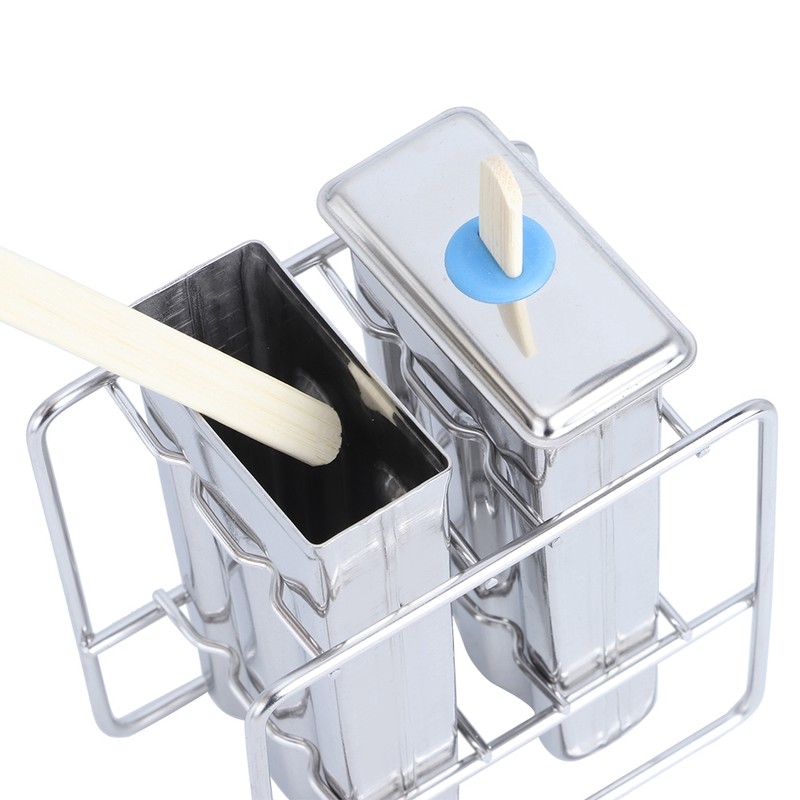 Stainless Steel Molds Ice Cream Mould Home Kitchen DIY Ice