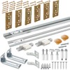 Bifold Door Hardware with Track, Bi-fold Closet Door Hardware Repair