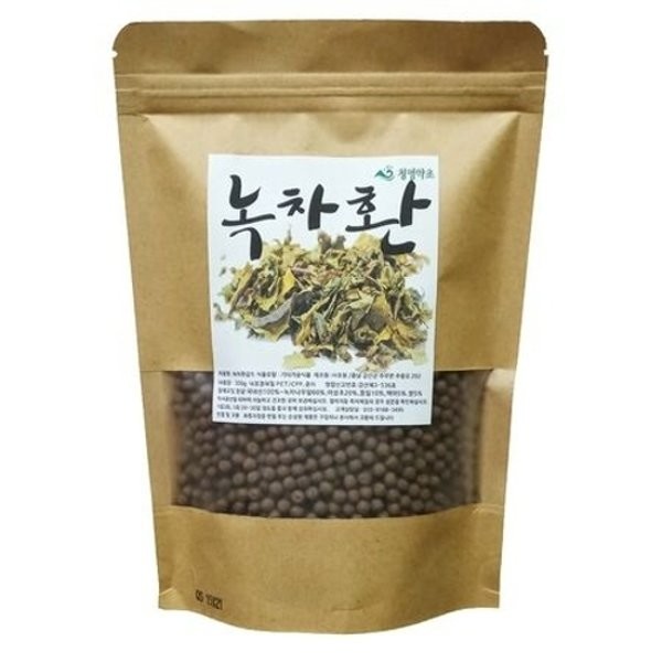 Green tea pill gold (300g), single product / 녹차환골드(300g), 단일상품