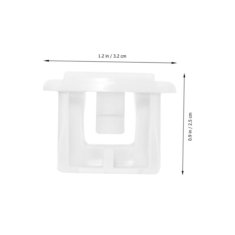 jojofuny Wd12x10304 Dishwasher Stopper Clip 5pcs Dishwasher Rack Slide End