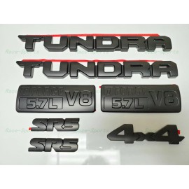 Toyota OEM BLACKOUT EMBLEMS OVERLAY KIT Fit For 2014-2020 TOYOTA TUNDRA SR5 PT948-34181-02
