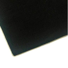 Plain 100% Cotton Fabric - 60 INCH Wide - 10 Colors by M&J® (Black, 2 METRE)