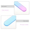 Healvian 2pcs Glass Nail Files for Natural Nails Gentle Buffing