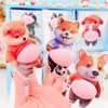 Dog Belly Sticker 3D [6 Sheets] 3D Squishy Sticker Soft