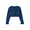 Vertbaudet Girls' Bolero Oeko-Tex, blue