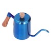 600ml Stainless Steel Manual Coffee Pot Long Narrow Spout Pour