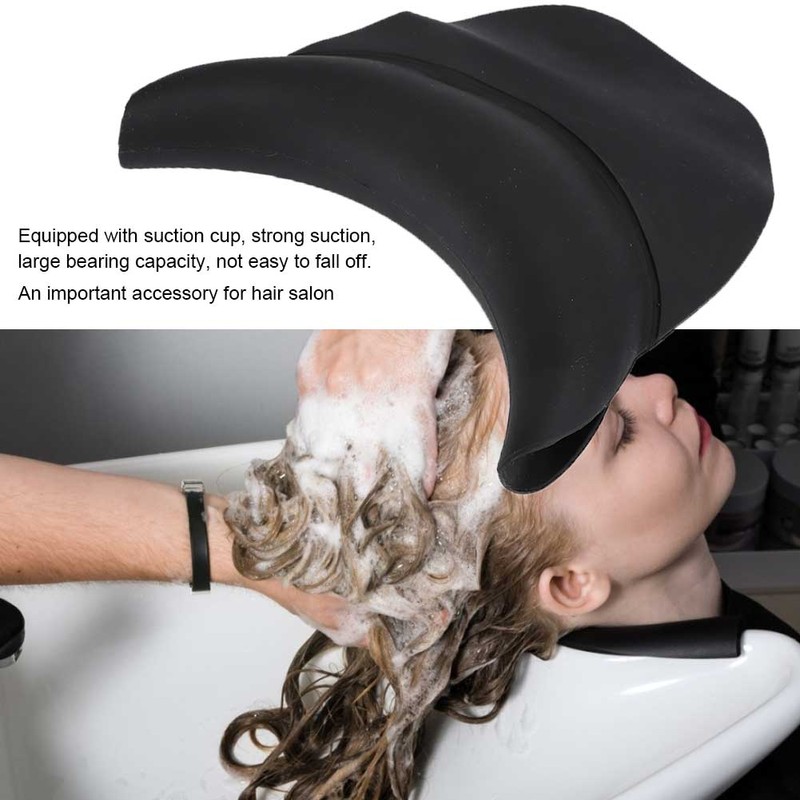 Barber Shop Silicone Hair Wash Curved Pillow Shampoo Neck Rest