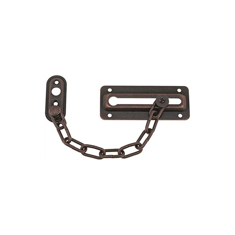 NATIONAL BRAND ALTERNATIVE 805709 Chain Door Guard, Bronze -