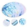 CAXUSD Fashionable Quicksand Beach Towel Round Bath Mat Quick-Drying Beach