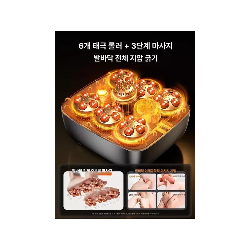 Sorbear 소르베어 족욕기 발관리 화이트 스파 족탕기 가정용 [디럭스 풀스마트