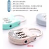 Grey Cute Cat Combination Lock,Travel Locks for Luggage Backpack Locks