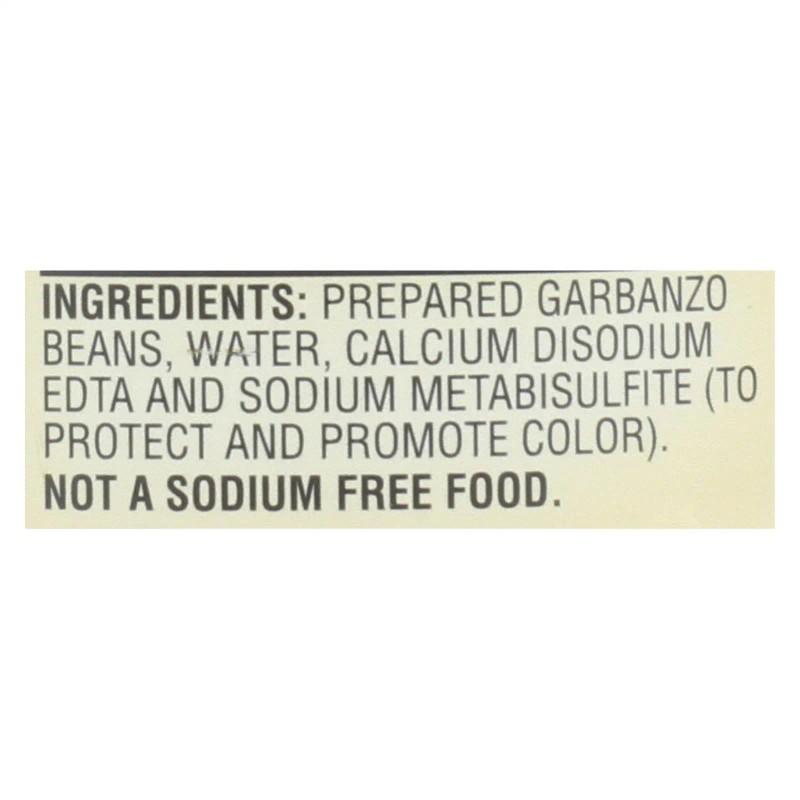 UD_Kuner - Garbanzo Beans - No Salt Added - Case