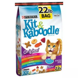 Purina Kit & Kaboodle Dry Cat Food Original - 22lb Bag