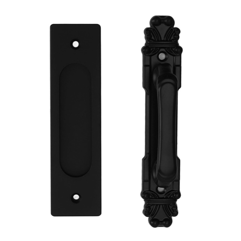 Sliding Barn Door Handles and Pulls Double Sided Hardware Set