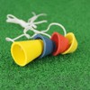Jizlan 1 Set Winter Golf Tees,Rubber Golf Tees with 4