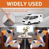 CCJZBCAU RV Dinette Cushion Covers Stretchable RV Dinette Seat Covers