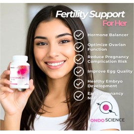 Ondo Science Fertility Supplements for Her - Preconception Supplements for Women – Prenatal V