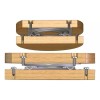 Herrajes Guerrero Base Giratoria Plato Giratorio Embalerado 15cm