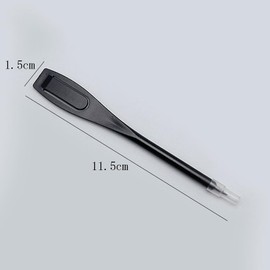 lasenersm 21 Pieces Golf Pencil Mini Plastic Golf Scoring Pencils Rectangle Clip on Golf Marker Pen Sport Pencils Scoring Pencil Pocket Marker Pens with Cover, Black