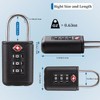 EASTDEER Luggage Locks,TSA Approved Locks, Luggage Suitcase Baggage Locks,Combo Lock