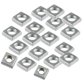TERF® M8 Square Nut M8 (8mm) Steel Square Nuts - Pack of 25