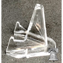 AIR-TITE 10 Display Stand Easel for Poker Chip Coin Medal Token 2x2 Stands Air-tite CLEAR