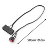 DGHAOP Power Supply 24P Start Line Test Cable 50cm 24-Pin