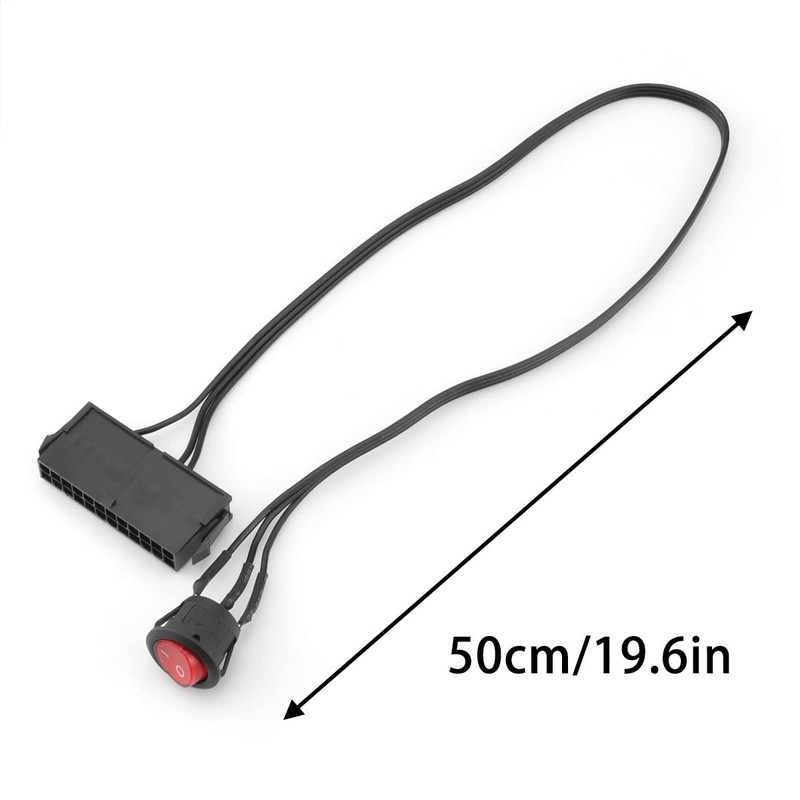 DGHAOP Power Supply 24P Start Line Test Cable 50cm 24-Pin