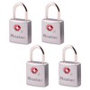 Master Lock Brass TSA Locks for Luggage with Key, TSA