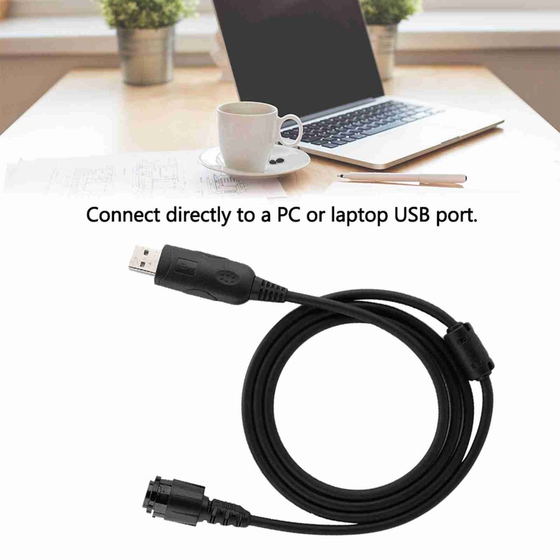 Walkie Talkie USB Programming Cable for Motorola HKN6184C XTL5000 XTL2500