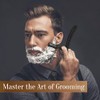 100 BLADES + Facón Professional Classic Straight Edge Barber Razor