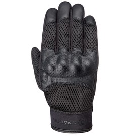 Spartan Men's Air Mesh Motorcycle Glove, Black, XL