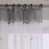 Embroidery Voile Curtain Pack of 1 Curtains Scarf