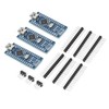 Podazz 3Pcs Nano Atmega328P Module CH340 5V/16M USB-C Microcontroller Board