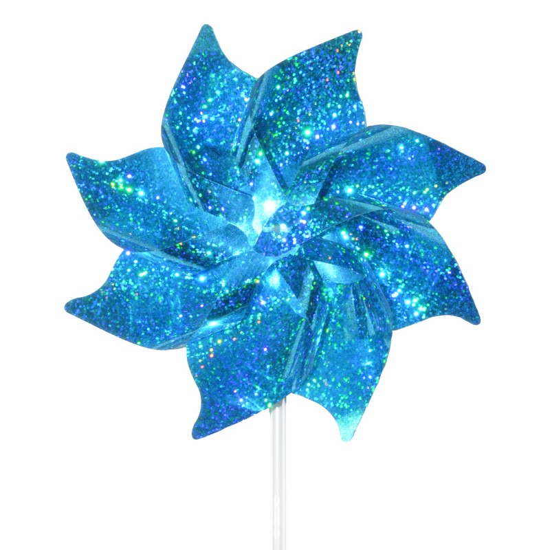 In the Breeze 2710 Mylar Pinwheel Decorative Spinner-8 Piece Bag,