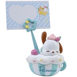 Yume Sanrio Pochacco Party Time Memo Stand - Cute Sanrio Desk Clip with Cappuccino Design Anime Gifts for Girls & Sanrio Collectors