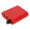 Rotary Tattoo Machine Kit Complete Professional Red Power Supply Silver