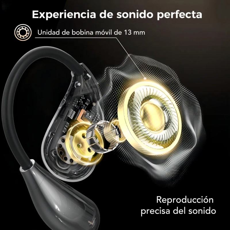 Audífonos Miniso X33 Ai Traducción Auriculares Inalámbricos Ows Auriculares Bluetooth