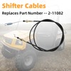 Lssapr 2 Pcs Shifter Cables 2-11082 Replacement for Chuck Wagon