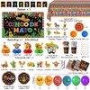Cinco De Mayo Decorations - 203Pcs Fiesta Party Supplies Include