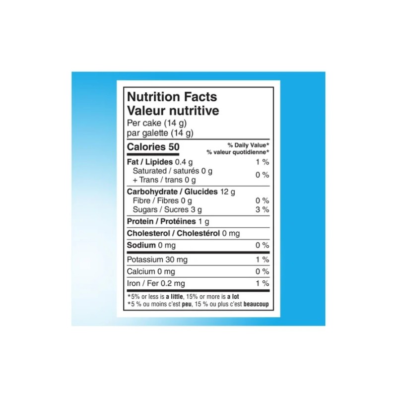 Quaker Crispy Minis Apple Cinnamon Large Brown Rice Cakes, 196g