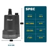 XtremepowerUS 2150GPH Thermoplastic Submersible Utility Pump with 10ft Cord, 1/3