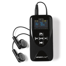 Sportline 1075 Unisex M.E.T.A Heart Rate Monitor + MP3 Player