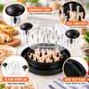 Chicken Shredder for Meal Prep – Rotating Meat Shredder with