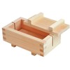 EDOYA Hinoki Wood Sushi Press Mold Oshizushi Made in Japan