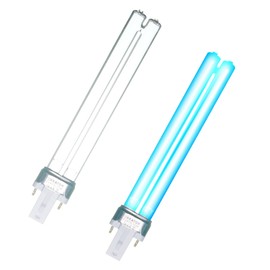 uvcoolplunge 2 Pack 13W UV UVC PL-S9/TUV G23 Base Replacement UV Light Bulb for Fish Tank, Turtle Tank，Outdoor Pond Clarifier, Water Garden