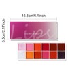 Lip Palette - Eye Shadow Palette Makeup - 12 Colors