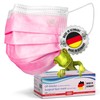 kela OP-Maske - 50x Medizinische Maske Pink/Rosa | 100% Made