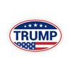 *Oval Car Magnet* Trump Bumper Sticker Magnet O127