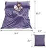 Sleeping Bag Liner Lightweight Compact Sleeping Bag Sack Portable Clean